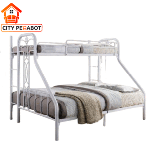 Durable Metal Bunk Bed for Kids and Adults | Space-Saving Design